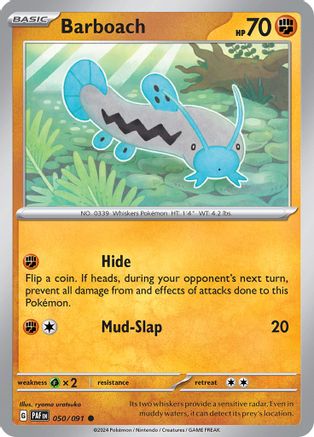 Barboach  050/091 - Common - Reverse Holo