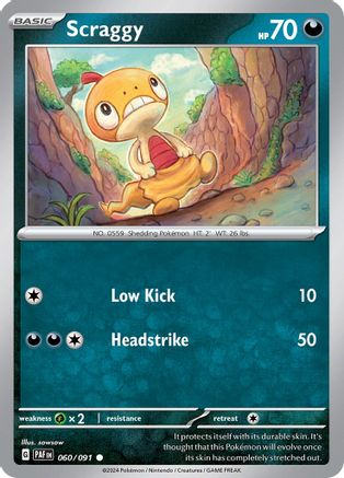 Scraggy 060/091 - Common-Kantocards