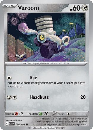 Varoom 064/091 - Common - Reverse Holo
