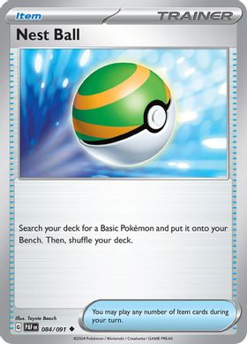 Nest Ball  084/091 - Uncommon - Reverse Holo (español)