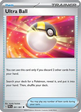 Ultra Ball  091/091 - Uncommon (español)