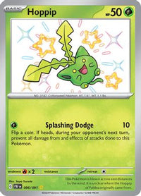 Hoppip 096/091 - Shiny Rare-Kantocards