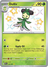 Dolliv 103/091 - Shiny Rare-Kantocards