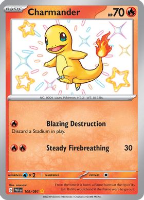 Charmander 109/091 - Shiny Rare