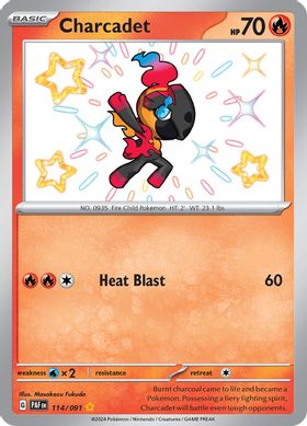 Charcadet 114/091 - Shiny Rare