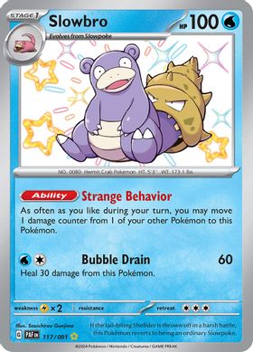 Slowbro  117/091 - Shiny Rare (ESPAÑOL)