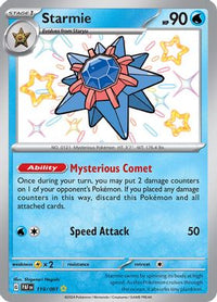 Starmie 119/091 - Shiny Rare-Kantocards