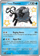 Paldean Tauros 120/091 - Shiny Rare-Kantocards