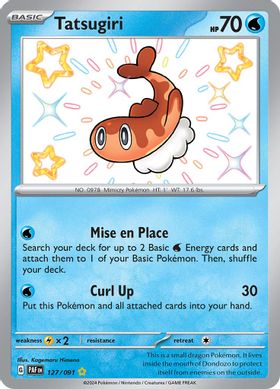 Tatsugiri  127/091 - Shiny Rare (ESPAÑOL)