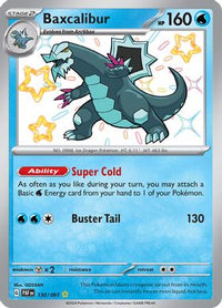 Baxcalibur 130/091 - Shiny Rare-Kantocards
