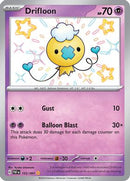 Drifloon 155/091 - Shiny Rare-Kantocards