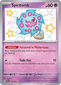 Spiritomb 158/091 - Shiny Rare-Kantocards