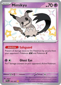 Mimikyu - 160/091 - Shiny Rare-Kantocards