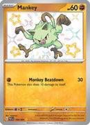 Mankey - 169/091 - Shiny Rare-Kantocards