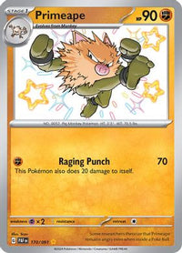 Primeape - 170/091 170/091 - Shiny Rare-Kantocards