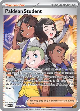 Paldean Student - 231/091  231/091 - Ultra Rare