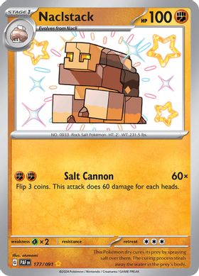 Naclstack  177/091 - Shiny Rare (Español)