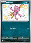 Sneasel 182/091 - Shiny Rare-Kantocards