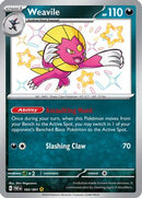 Weavile 183/091 - Shiny Rare-Kantocards