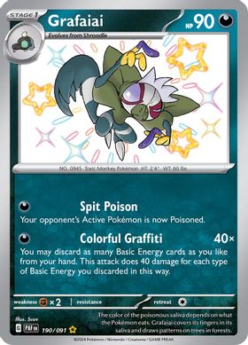 Grafaiai  190/091 - Shiny Rare