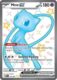 Mew ex - 216/091 216/091 - Shiny Ultra Rare-Kantocards