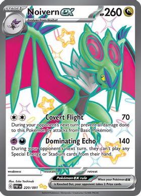 Noivern ex - 220/091 - Shiny Ultra Rare (ESPAÑOL)