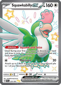 Squawkabilly ex - 223/091 223/091 - Shiny Ultra Rare-Kantocards