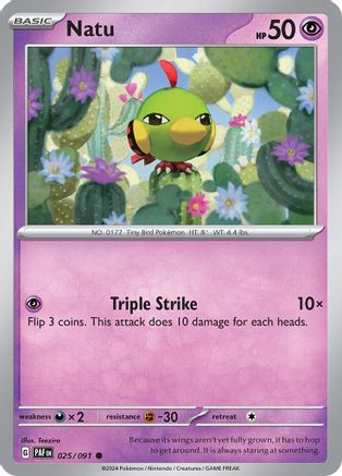 Natu 025/091 - Common - Reverse Holo