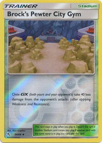 Brock's Pewter City Gym 54/68 - Holo Reverse-Kantocards