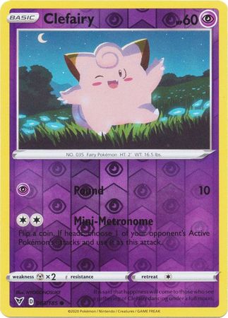 Clefairy 063/185 - Holo Reverse