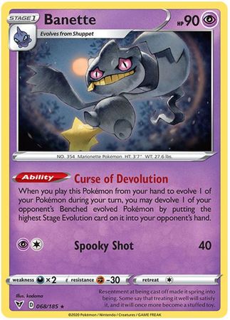 Banette 068/185 - Holo Reverse