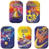 Mini tins Kanto Power 5 pack - Español-Kantocards