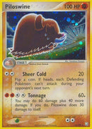Piloswine 13/109 - Reverse Holo-Kantocards
