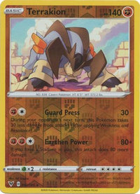 Terrakion 092/185 - Reverse Holo-Kantocards