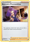 Acerola's Premonition 129/172 Reverse Holo-Kantocards