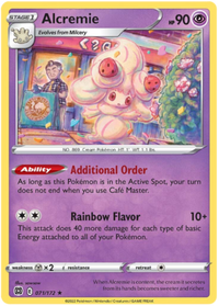 Alcremie - Rare 071/172-Kantocards