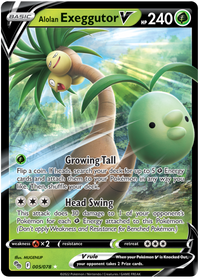 Alolan Exeggutor V 005/078-Kantocards