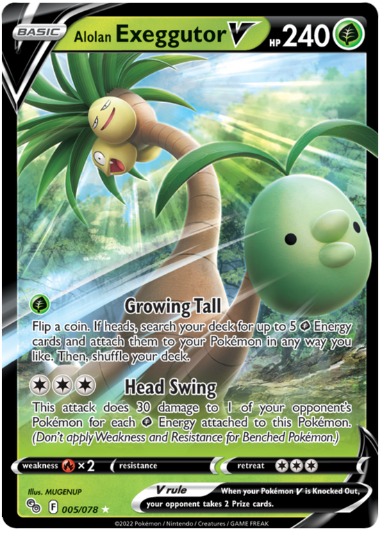 Alolan Exeggutor V 005/078