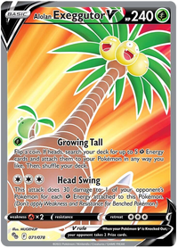 Alolan Exeggutor V 071/078 - Español-Kantocards