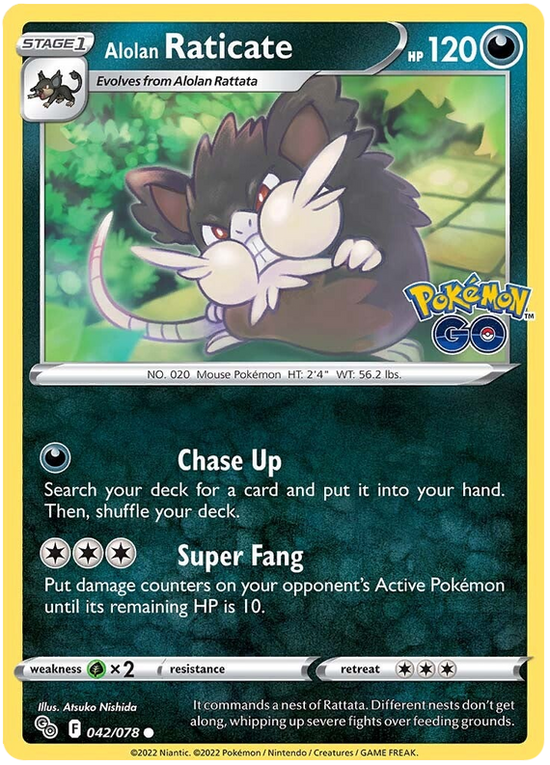 Alolan Raticate 042/078 - Español