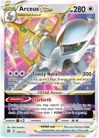 Arceus VSTAR 123/172-Kantocards