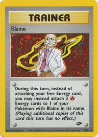 Blaine 17/132 - Holo-Kantocards