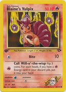 Blaine's Vulpix 66/132 - 1st Edition-Kantocards