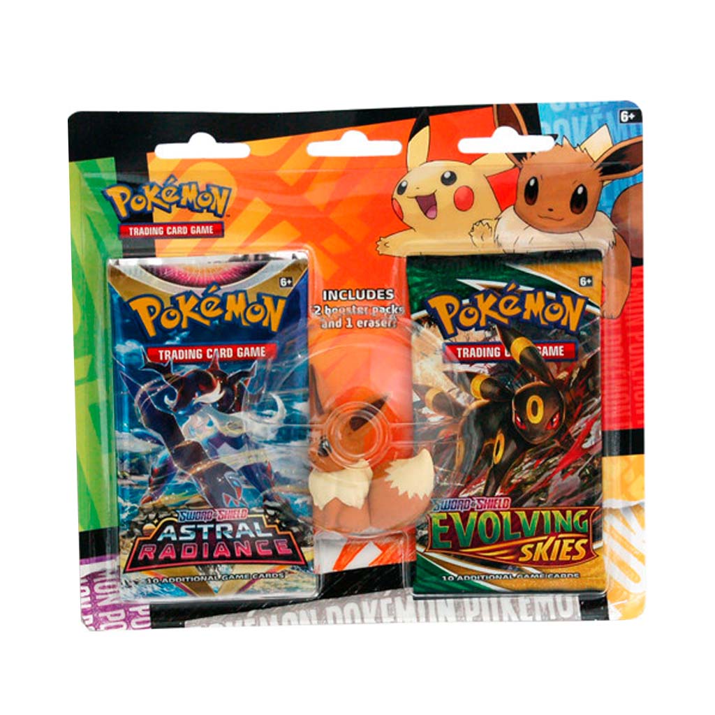 Back to School Eraser Blister (Eevee)-