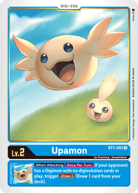 Upamon BT1-003-Kantocards