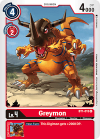 Greymon BT1-015-Kantocards