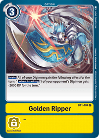 Golden Ripper BT1-104-Kantocards