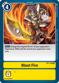 Blast Fire BT1-105-Kantocards