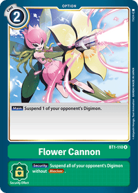 Flower Cannon BT1-110-Kantocards