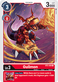 Guilmon BT2-009-Kantocards